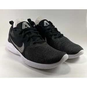 Nike Flex Experience Run 10 Womens Size 10 Running Shoes Black Gray Low Sneakers